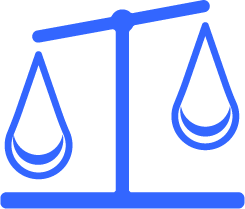 law and justice scale icon